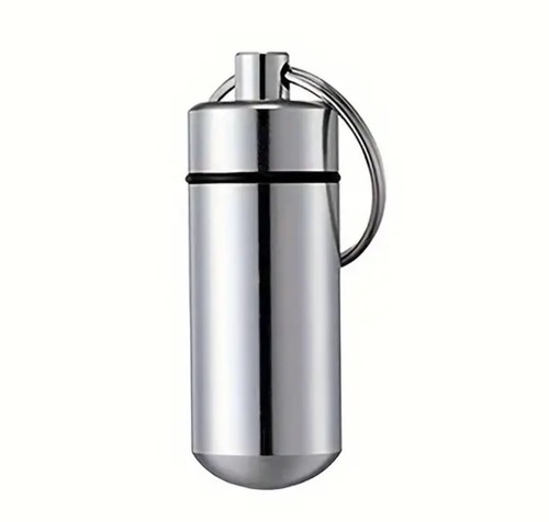 Metal pill holder small - small,