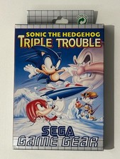 Sonic The Hedgehog Triple Trouble Boxed And Complete Sega Game Gear Game