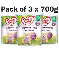 Cow&Gate Stage 2 Follow On Milk 6-12Months Formula Powder Substitute Pack 3x700g