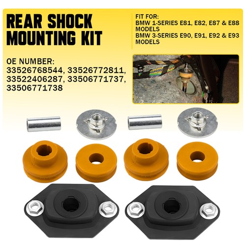 Rear upper lower - lower, shock