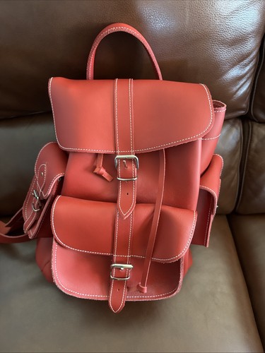 Grafea red hot leather bag - hot,