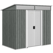 6.5 x 4FT Metal Garden Shed