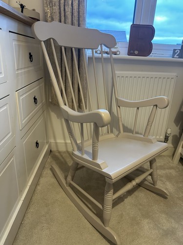 Refurbished antique rocking - antique,