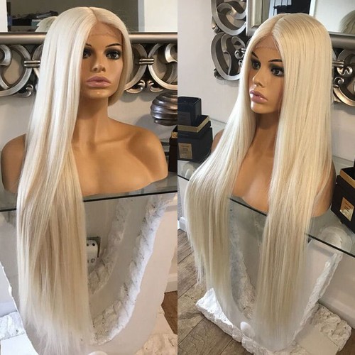 Platinum blonde glueless lace - platinum,