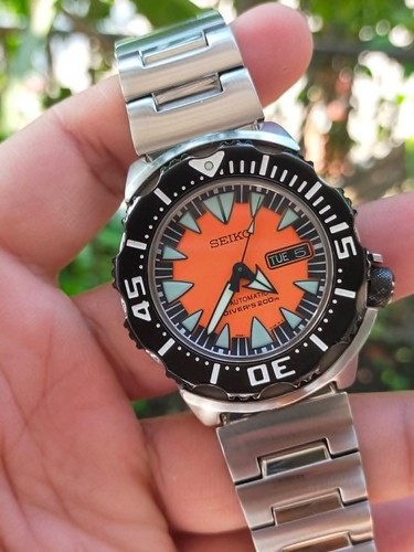 Seiko srp315 orange monster - srp315,