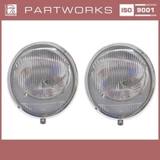 2x headlights for Porsche 356 VW Beetle original Hella L + R