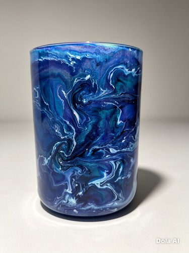 Hurricane vase handmade - vase,