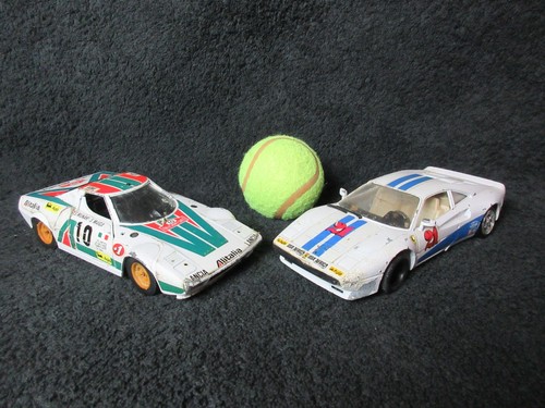 Burago white lancia stratos - burago,