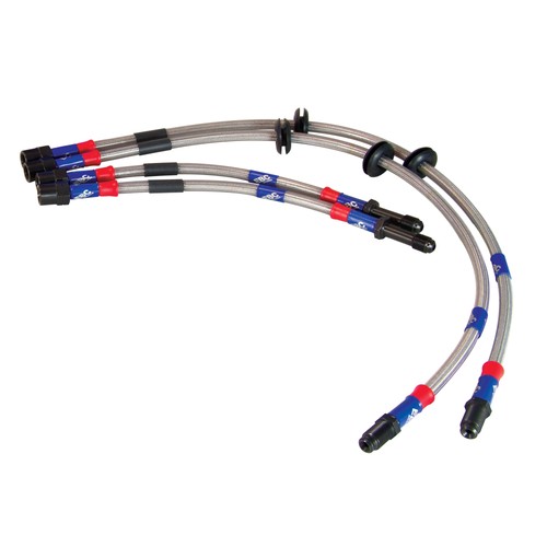 Ebc stainless brakeline kit - stainless,