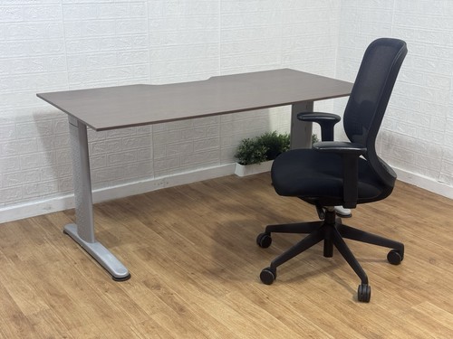 160cm 80cm walnut office - 160cm, by