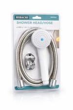 Hibachi White & Chrome Shower