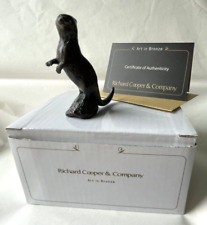 RICHARD COOPER BRONZE SMALL OTTER ORIGINAL BOX WITH COA Limited Edition