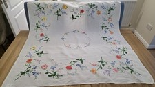 Vintage White Embroidered