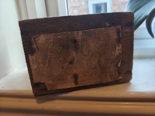 Morris cowley parts crate - cowley,