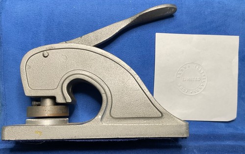 Vintage paper embosser company - vintage,