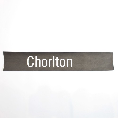Chorlton bus blind - , destination