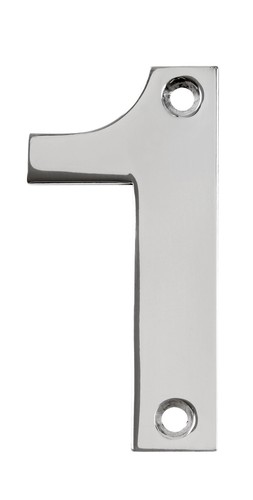 Stainless steel numerals - steel,