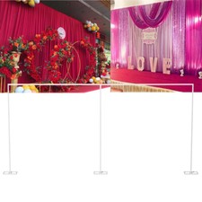 Heavy Duty Wedding Backdrop Stand Party Background Drape Support Adjustable Kit