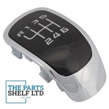 GENUINE SKODA OCTAVIA YETI MANUAL 6 SPEED GEAR KNOB BLACK NEW