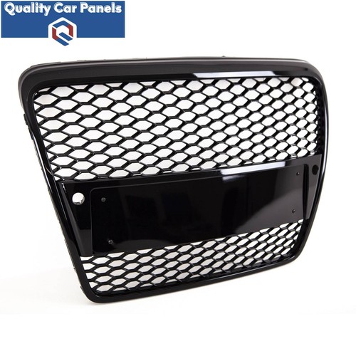 Front grille gloss black - grille,