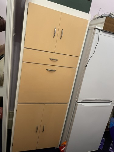 1950s vintage larder cupboard - vintage,