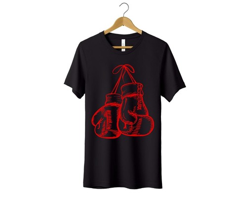 Sketchy boxing gloves shirt - boxing, t-shirt