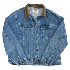 Camel Active Denim Jacket Vintage 90s Outdoor Cotton Blue Mens XL