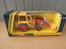 Corgi 54 Massey Ferguson MF 50B Tractor With Shovel In Original Box - Excellent