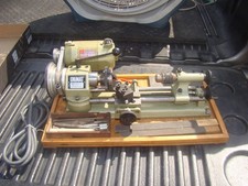 VINTAGE UNIMAT MODEL SL-1000 MINI LATHE MADE IN AUSTRIA