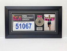 Marathon Sport 3D Medal Display Shadow Box Frame For Medal, Photo ,Title & Badge
