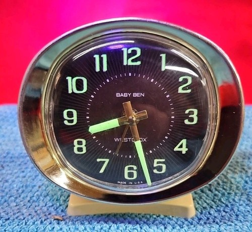 Nos 1960th westclox baby ben - 1960th,