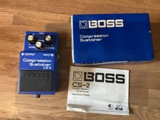 Boss CS-2 Compressor - Made In