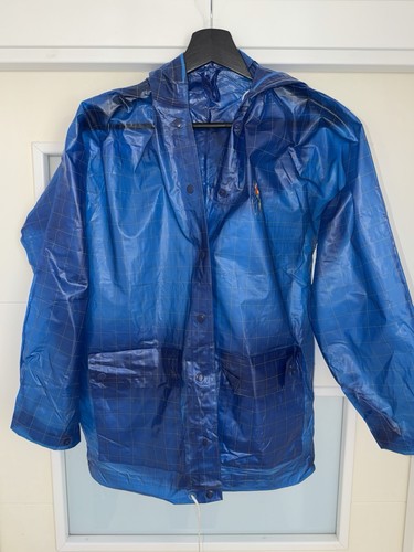 Retro pvc raincoat - retro, plastic