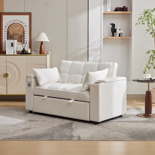 Seater click clack sofa bed - 2,