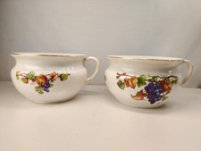 2x Ceramic Chamber Pot With