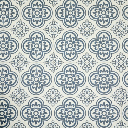 Blue and white - white, flooring