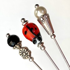Hat pins vintage - pins,