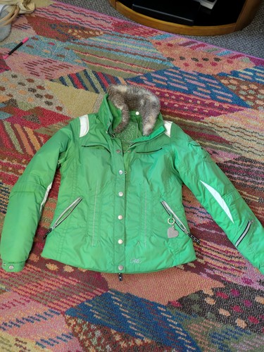 Poivre blanc ski jacket green - ski,