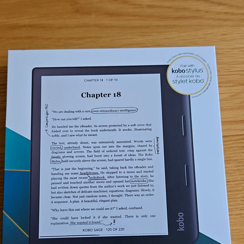 Kobo sage series 8in - kobo,