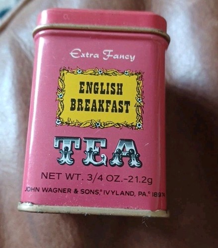 Vintage tea tin - vintage,
