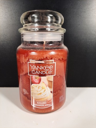 Large yankee candle sugared - ,