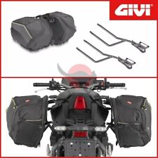 BORSE MORBIDE LATERALI + TELAI [GIVI] HONDA CB 650 R (2021-2024) - EA127B+TR1208