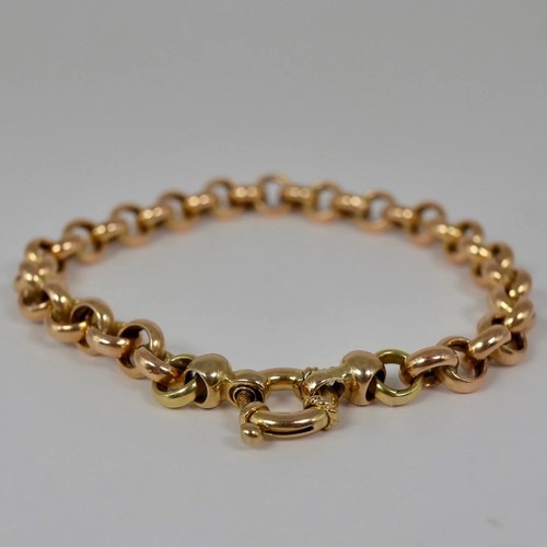9ct yellow gold belcher - yellow,