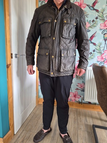 Vintage belstaff black waxed - vintage,