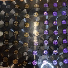 x63 HUGE LOT Decca & Capitol Only 78 RPM Records Job Fun Bulk Music Collection