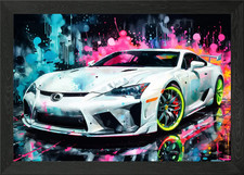Lexus LFA with Colorful