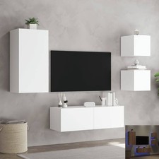 4 Piece TV Wall Cabinets with