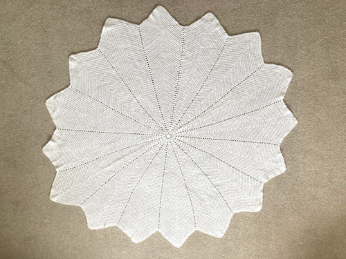 Vintage hand crocheted white - crocheted,