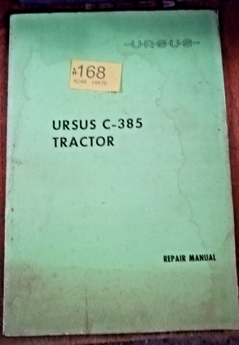 Ursus 385 tractor repair - ursus, c-385