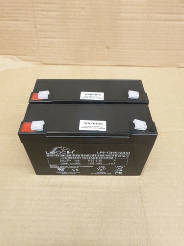 12ah as 10ah new - 6v,